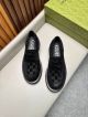 Gucci Man Black Calfskin Business Leather Shoes 042886 (4)_th.jpg
